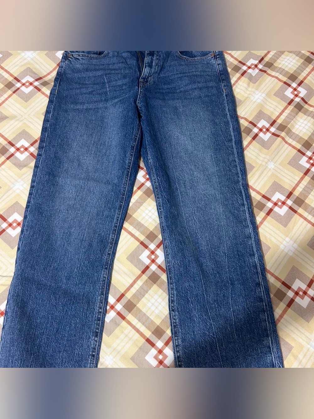 Aeropostale Light Blue High-Rise Baggy Jeans